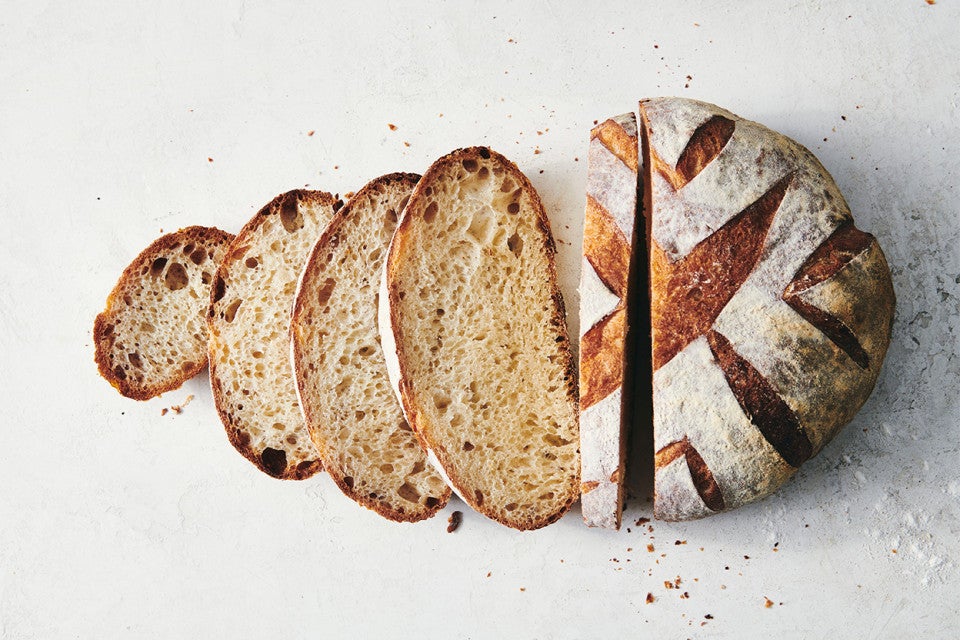 French Sourdough Bread from a Powdered Starter