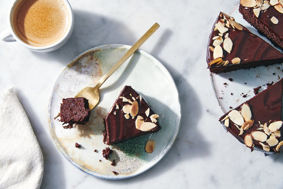 Chocolate Almond Flour Torte