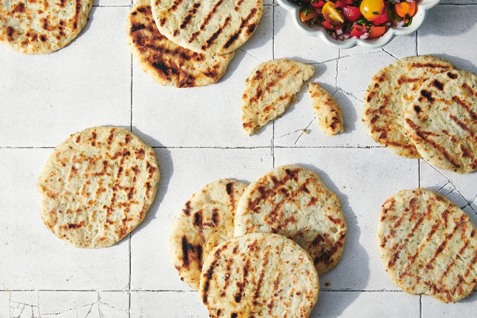 Grilled Asiago Rounds