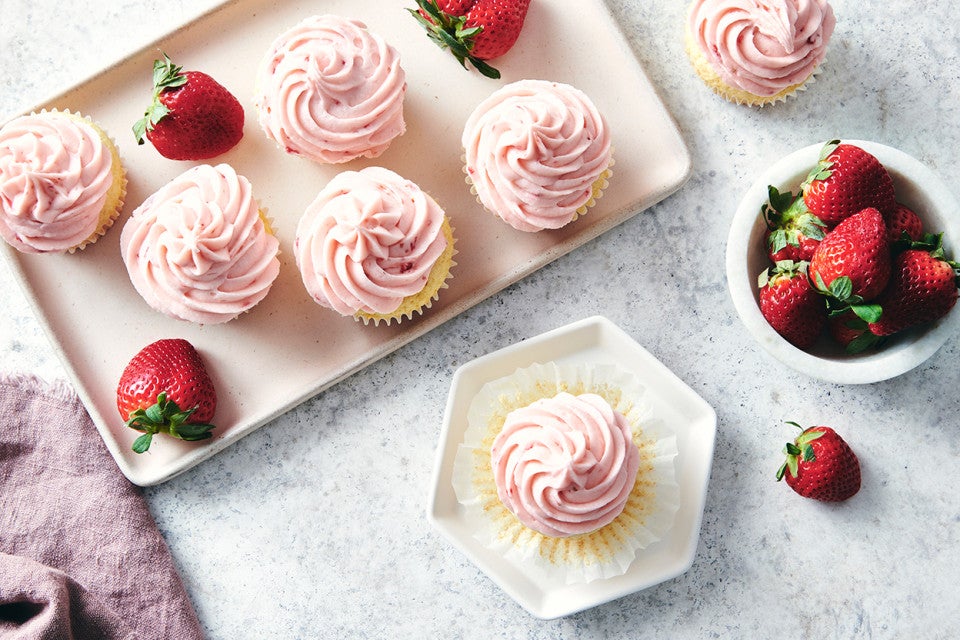 Strawberry Cupcakes