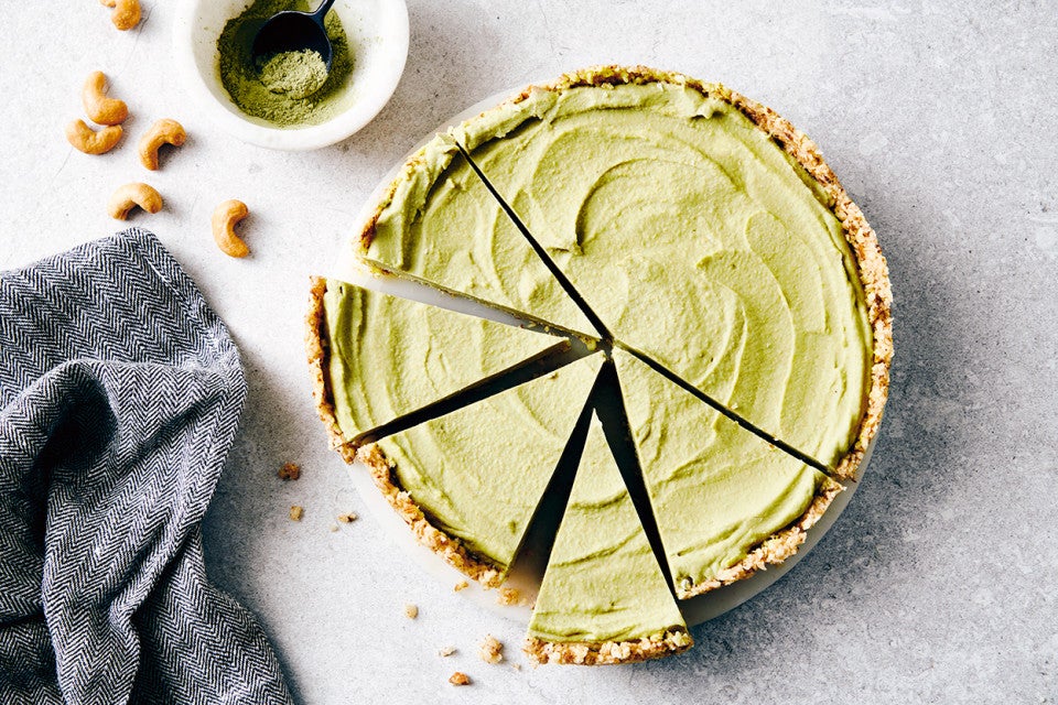 Vegan Matcha Mousse Tart