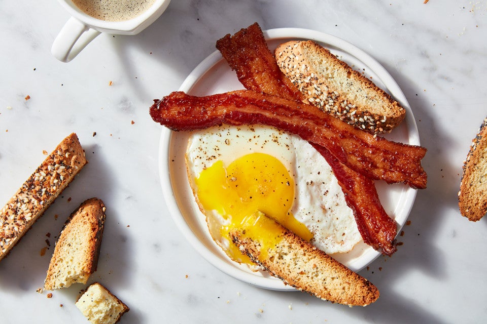 Everything Bagel Biscotti