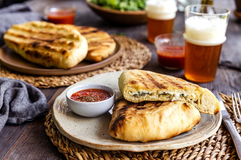Grilled Calzones 