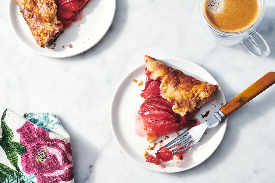 Plum and Ginger Galette