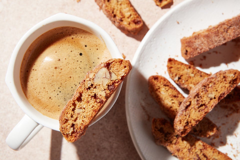 Mini Whole Grain Cinnamon Biscotti