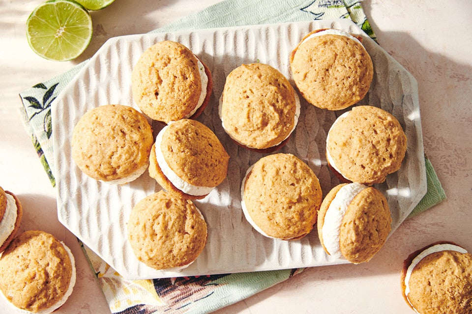 Key Lime Whoopie Pies