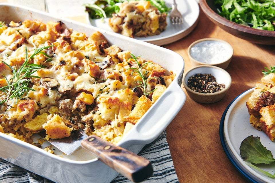 Savory Bread Pudding