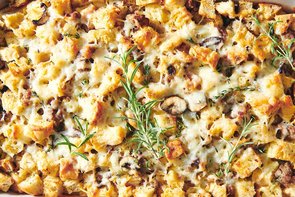 Savory Bread Pudding