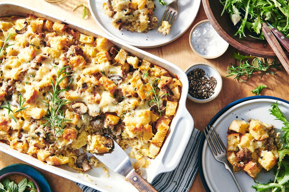 Savory Bread Pudding