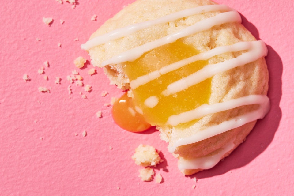Lemon-Raspberry Thumbprints