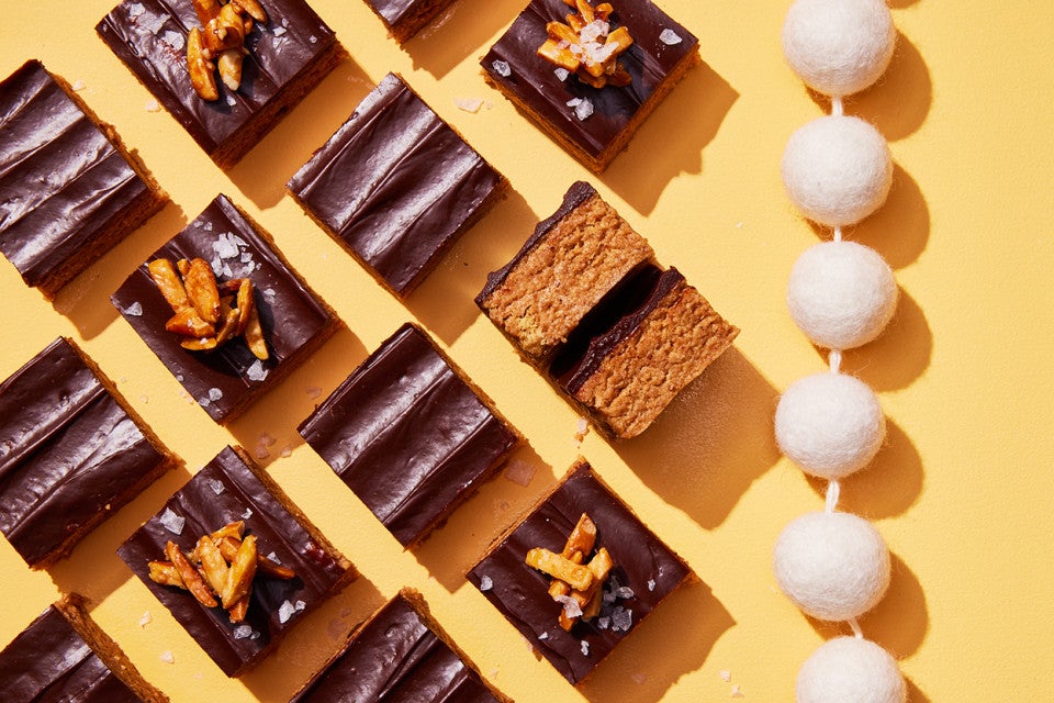 No-Bake Almond Butter Bars