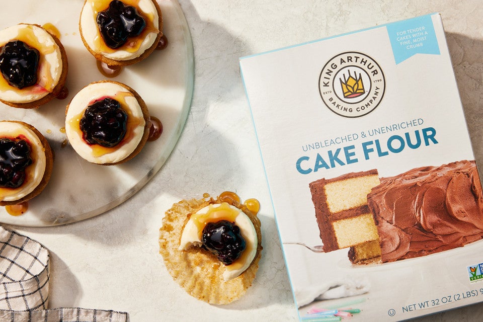 Blueberry Pancake Cupcakes