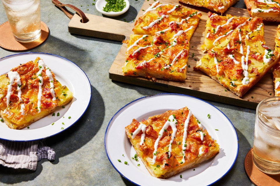 Loaded Baked Potato Pizza