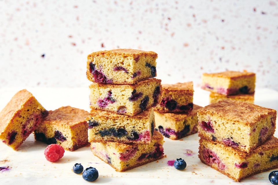 Red, White, and Blue Blondies