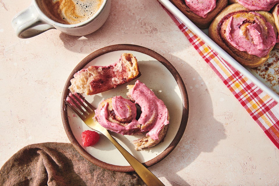 Jammin’ Raspberry Buns 
