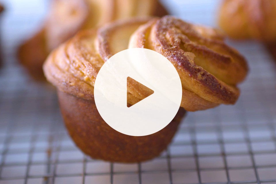 Erin McDowell's Faux-Laminated Maple Brioche Buns