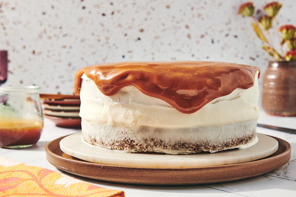 Pumpkin Layer Cake with Cream Cheese Frosting