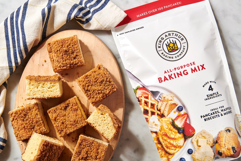 Easy Coffee Cake made with All-Purpose Baking Mix 