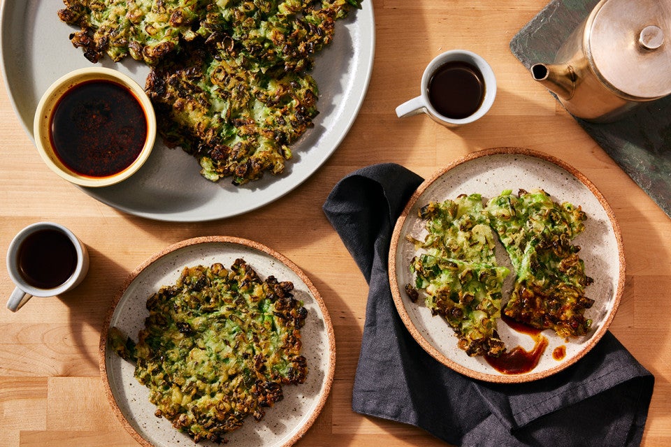 Pajeon (Korean Scallion Pancakes) 