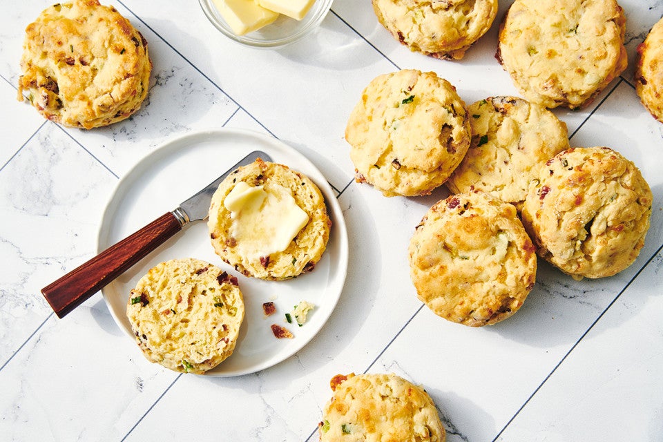 Gluten-Free Cheese Biscuits made with baking mix 
