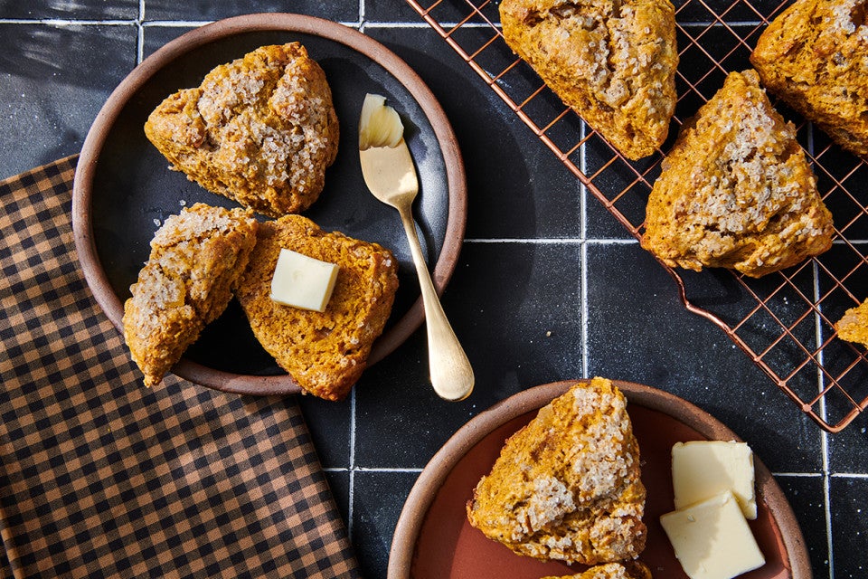 Harvest Pumpkin Scones 