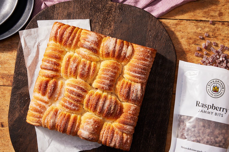 Frangipane and Fruit-Filled Wool Rolls 