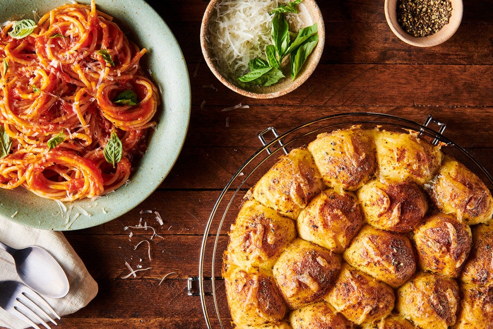 Pull-Apart Garlic Bread 
