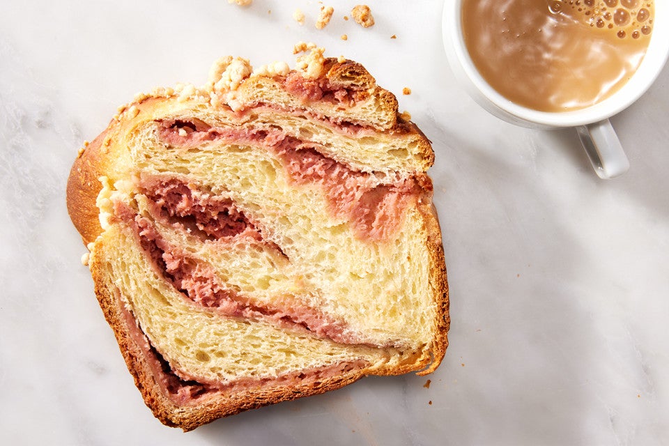 Strawberry Cream Cheese Babka 