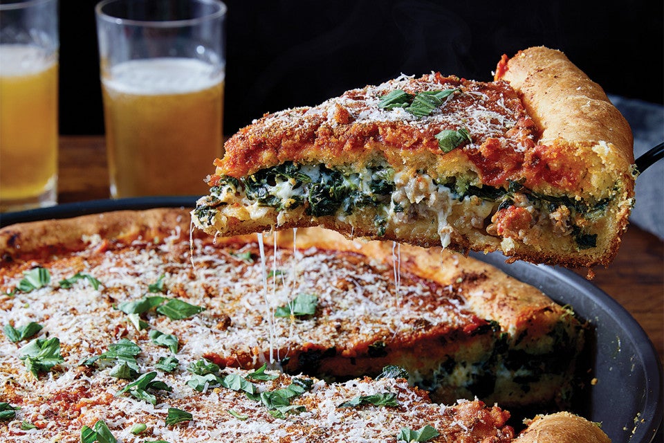 Stuffed Pizza 