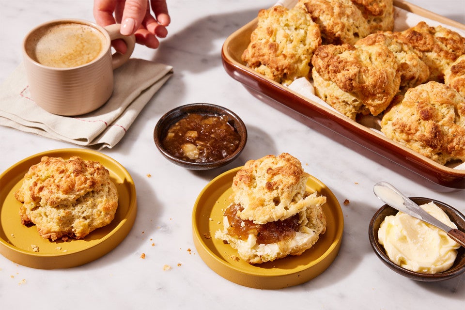 Cheesy, Easy Biscuits