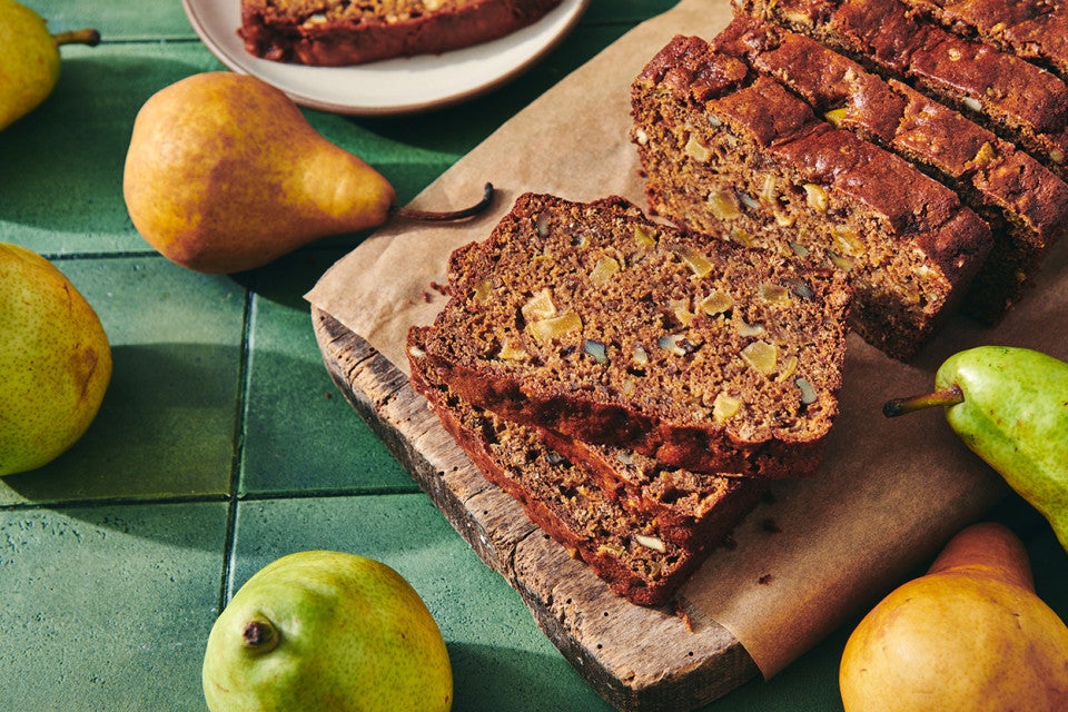 Pear Bran Bread 
