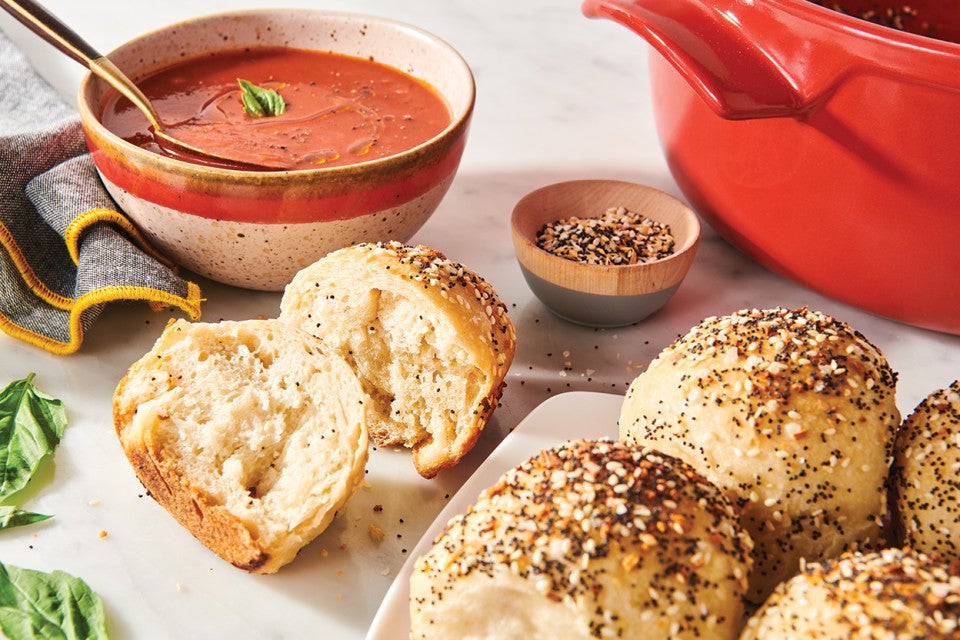 Chewy Sourdough Rolls 