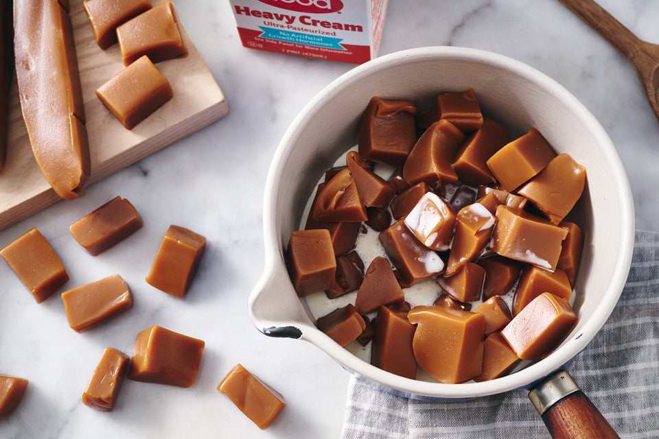 Caramel melting