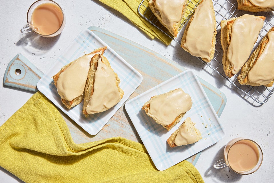 Maple Pecan Sourdough Scones