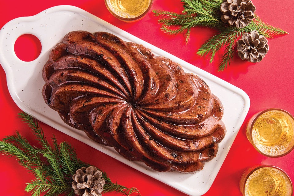 Orange-Cranberry-Nut Fruitcake