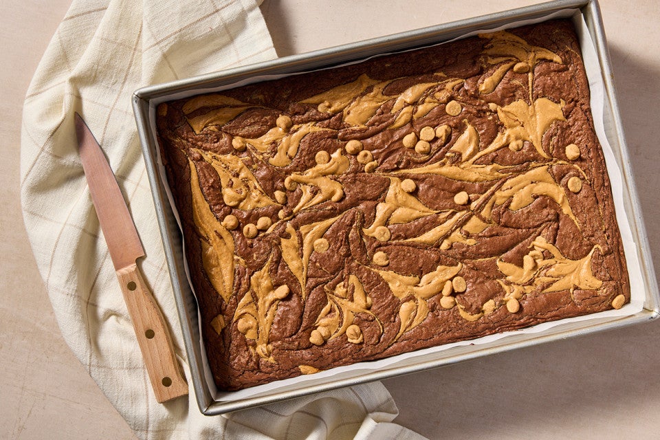 Peanut Butter Brownies 