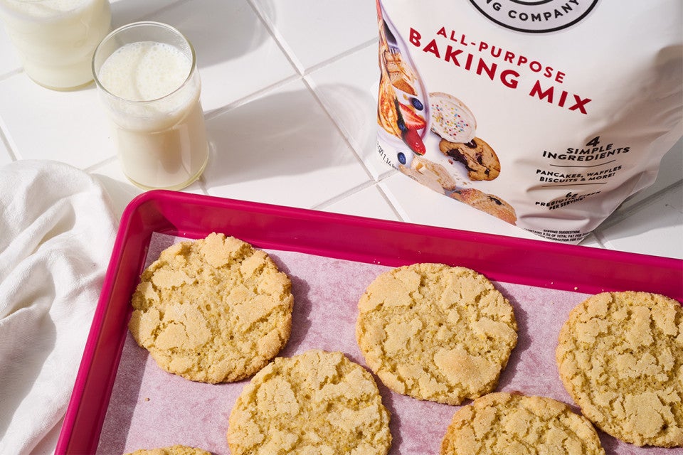 Easy Sugar Cookies made with All-Purpose Baking Mix