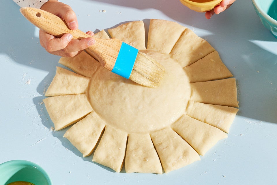 Sunflower Bread in the process of being made