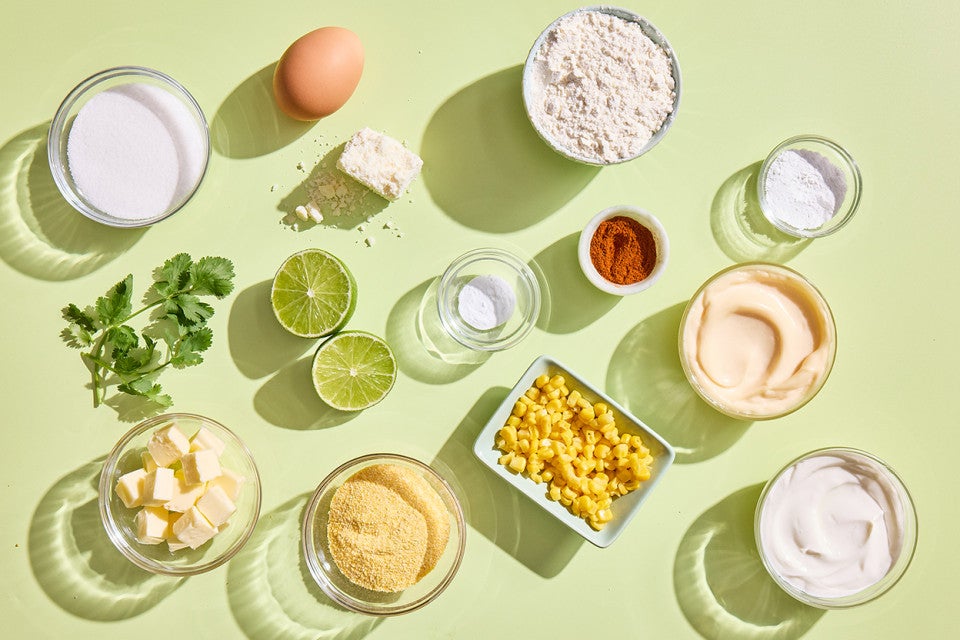 Mexican Street Corn Cornbread ingredients