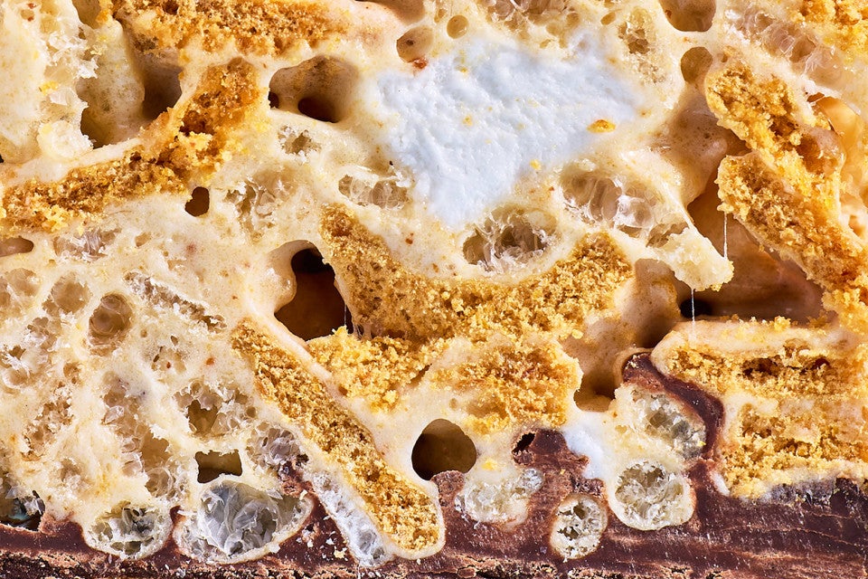 Close-up of S’more Rice Krispies Treats 