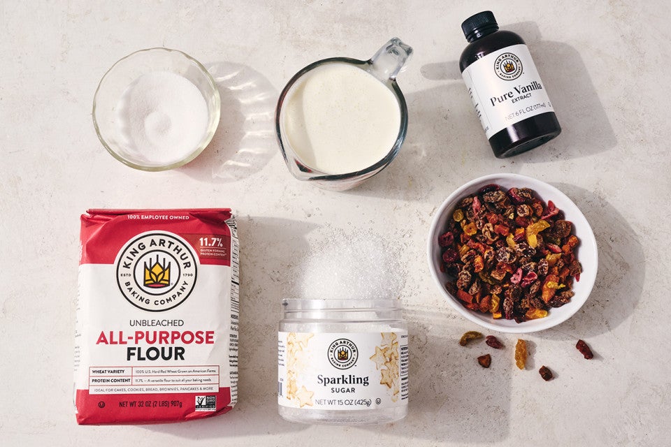 Ingredients for Cream Tea Scones 