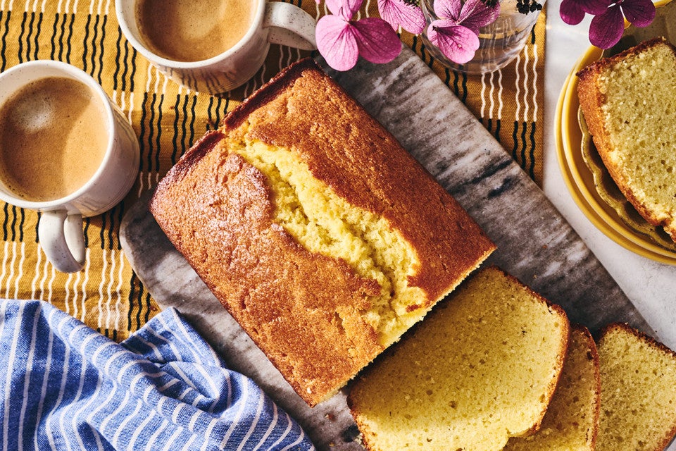 King Arthur's Original Pound Cake seen from above