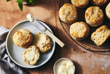 Bakewell Cream Biscuits