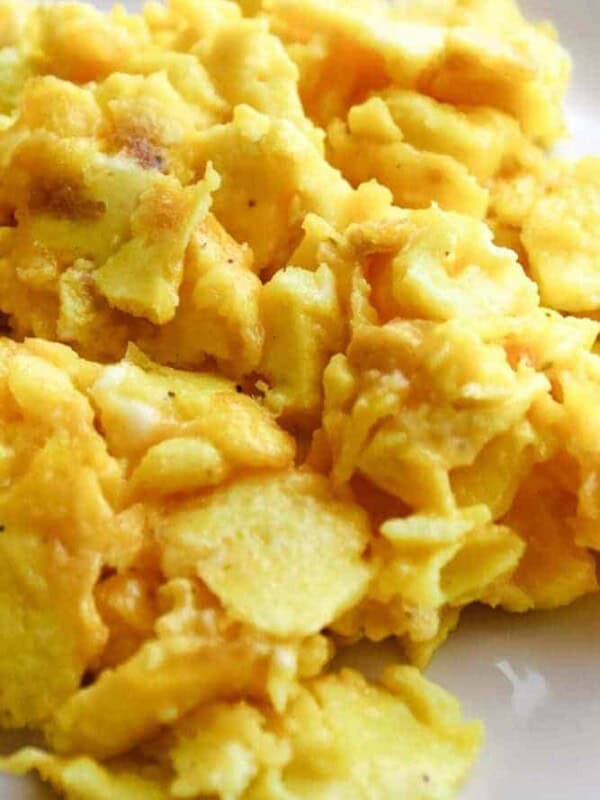 Air Fryer Scrambled Eggs