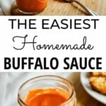 The Easiest Homemade Buffalo Sauce Pinterest Pin