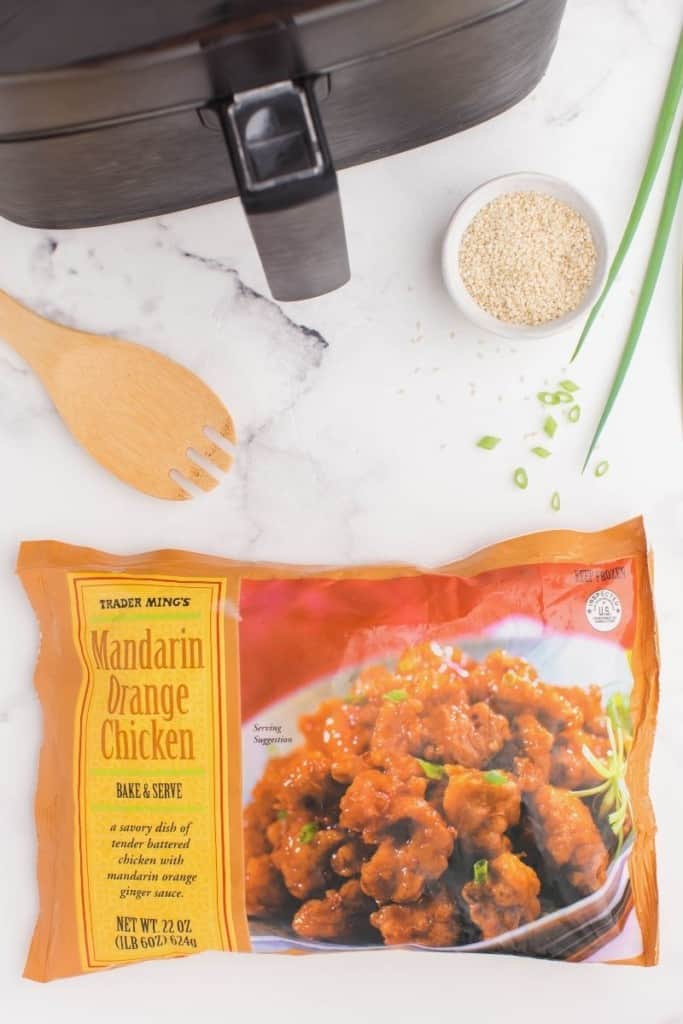 frozen mandarin orange chicken from trader joe's