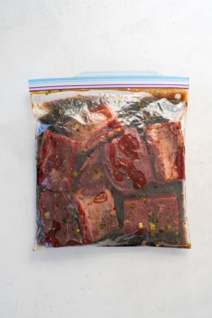 marinate short ribs