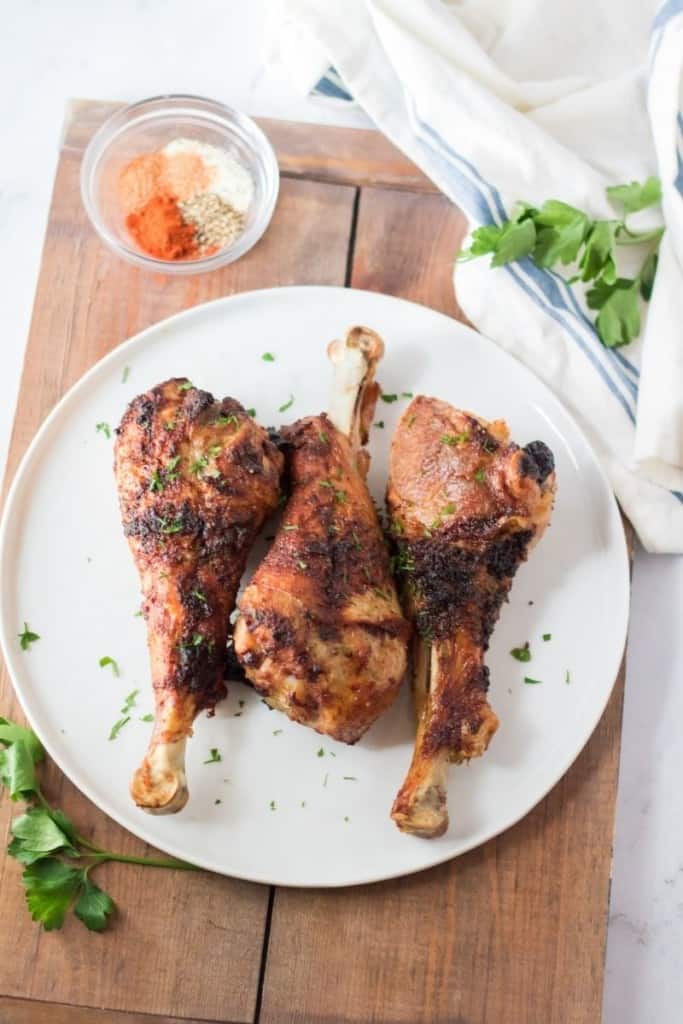 cooked turkey legs in air fryer