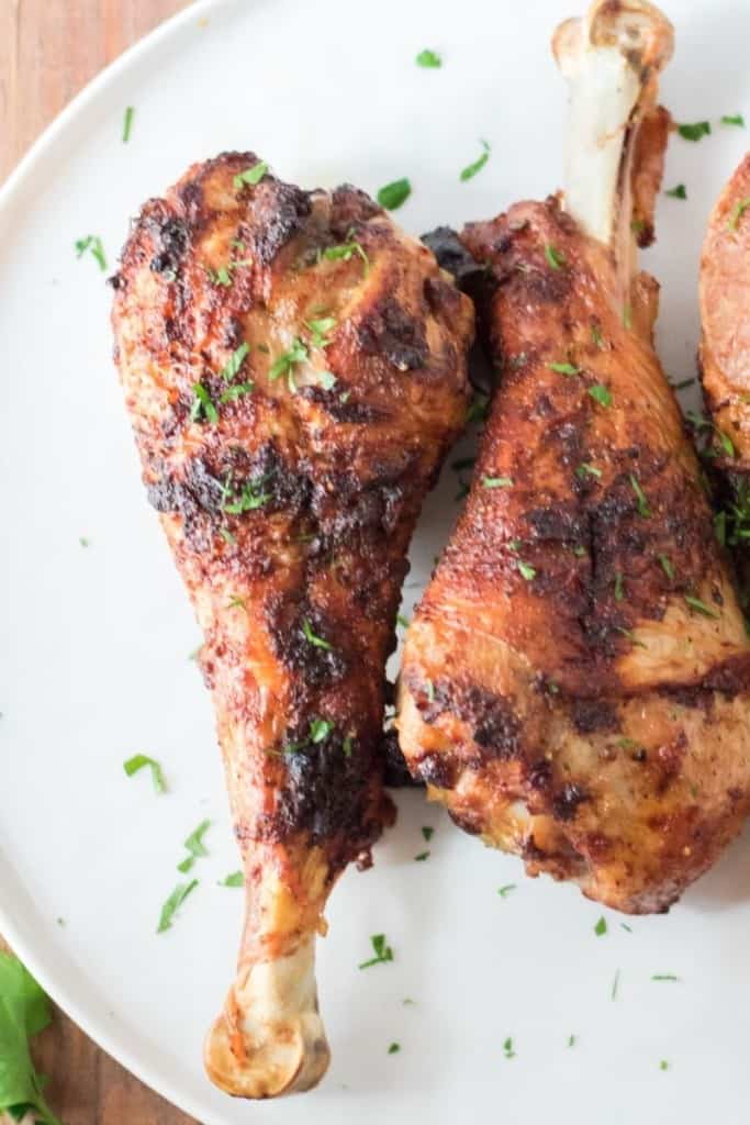cooked turkey legs in air fryer