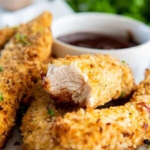Easily reheat leftover chicken tenders in air fryer